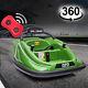 Kids Electric Ride On Bumper Car Vehicle 360° Spin With Remote Control Led Lights