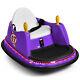 Kids Ride On Bumper Car 6v Vehicle 360° Spin Race Toy With Remote Control Purple
