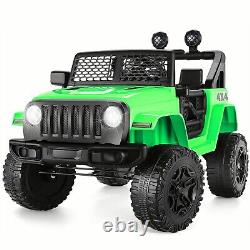 Kids Ride On Car, 12V 2 Seater Electric Vehicle Toy Truck withRemote Control MP3'