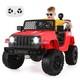 Kids Ride On Car Atv 12v 24v Jeep Truck Electric Vehicle Toy With Led Light Music