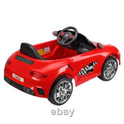 Kids Ride-On Car Electric Battery Powered Vehicle withRemote Control & LED lights