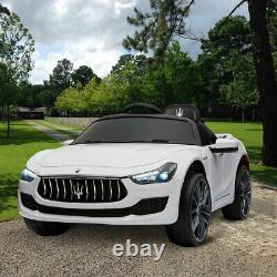 Kids Ride On Car Maserati 12V Rechargeable Toy Vehicle with MP3 Remote Control