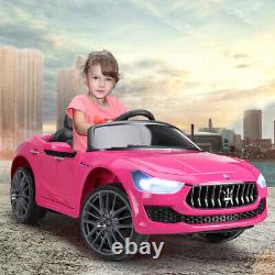 Kids Ride On Car Maserati 12V Rechargeable Toy Vehicle with MP3 Remote Control
