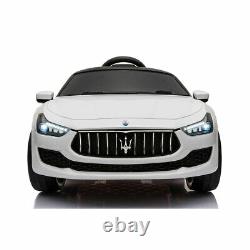 Kids Ride On Car Maserati 12V Rechargeable Toy Vehicle with MP3 Remote Control