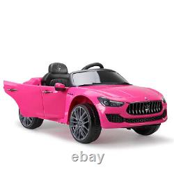 Kids Ride On Car Maserati 12V Rechargeable Toy Vehicle with MP3 Remote Control