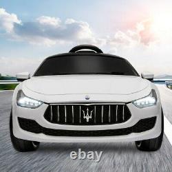 Kids Ride On Car Maserati 12V Rechargeable Toy Vehicle with MP3 Remote Control