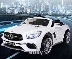 Kids Ride On Car Mercedes-Benz Licensed Electric Vehicle Remote Control Music