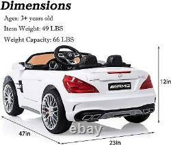 Kids Ride On Car Mercedes-Benz Licensed Electric Vehicle Remote Control Music