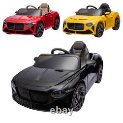 Kids Ride On Toy Car 12V Battery Powered Vehicle 3 Speed Remote Control USB LED