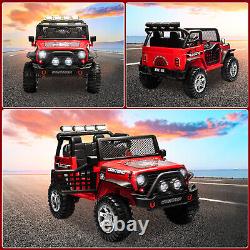 Kids Ride On Toy Car Truck Jeep 12V 2 Seats Electric Vehicle with Remote Control