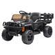 Kids Ride On Tractor With Trailer 12v Electric Toy Vehicle With Remote Control