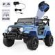 Kids Ride On Car Electric Vehicles With Remote Control & Bluetooth Led Lights