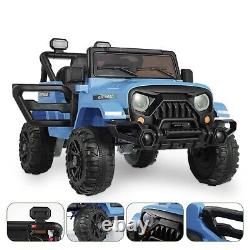 Kids Ride on Car Electric Vehicles with Remote Control & Bluetooth LED Lights