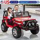 Kids Ride On Jeep Car Truck 12v Electric Toys Vehicles With Remote Control Gifts