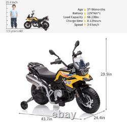 Kids Ride on Motorcycle, Children Car Toys Electric Vehicles, BMW Licensed 12V 7AH