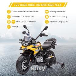 Kids Ride on Motorcycle, Children Car Toys Electric Vehicles, BMW Licensed 12V 7AH
