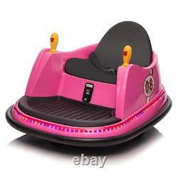 Kids Toy Electric Ride On Bumper Car Vehicle with Remote Control, Safe soft start