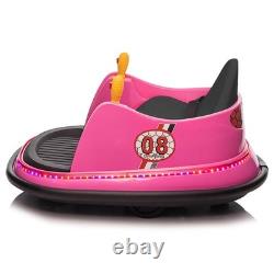 Kids Toy Electric Ride On Bumper Car Vehicle with Remote Control, Safe soft start