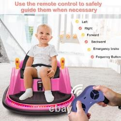 Kids Toy Electric Ride On Bumper Car Vehicle with Remote Control, Safe soft start