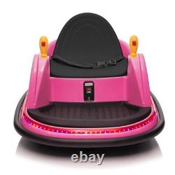 Kids Toy Electric Ride On Bumper Car Vehicle with Remote Control, Safe soft start