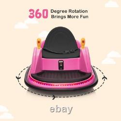 Kids Toy Electric Ride On Bumper Car Vehicle with Remote Control, Safe soft start
