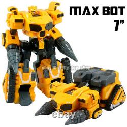 Kids Toy MiniForce X Ranger Vehicle Robot Car Bot 4 in 1 Combiner Action Figure