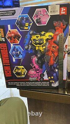 Kids Toy Miniforce Penta X Ranger Vehicle Robot Bot PENTATRON 5 Combiner Figures