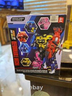 Kids Toy Miniforce Penta X Ranger Vehicle Robot Bot PENTATRON 5 Combiner Figures