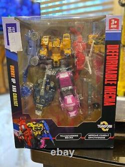 Kids Toy Miniforce Penta X Ranger Vehicle Robot Bot PENTATRON 5 Combiner Figures