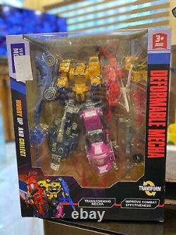 Kids Toy Miniforce Penta X Ranger Vehicle Robot Bot PENTATRON 5 Combiner Figures