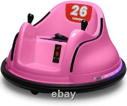 Kidzone DIY Race #00-99 6V Kids Toy Electric Ride On Bumper Car Vehicle Remote C