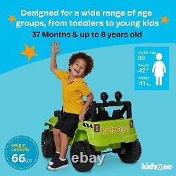 Kidzone Ride On Truck 12V Battery Powered Electric Kids Car Vehicle Toy with