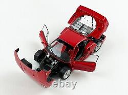 Kyosho 118 Ferrari F40 1987 Red Interior Full Open Diecast 08416R