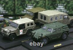 Kyosho 1/64 Military Army Collection Toyota Mitsubishi Ford Mobility Vehicle Set