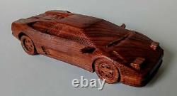 LAMBORGHINI DIABLO VT 117 wooden car vehicles collectible diecast scale model