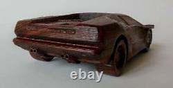 LAMBORGHINI DIABLO VT 117 wooden car vehicles collectible diecast scale model