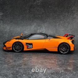 LCD 1/18 Pagani Huayra BC Roadster diecast open close car model Orange Carbone
