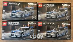 LEGO 76917 2 Fast 2 Furious Nissan Skyline GT-R Car Vehicle Toy Lot of 4 New