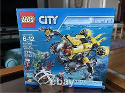 LEGO CITY Deep Sea Submarine 60092 Super Big Christmas Set New Sealed Retired