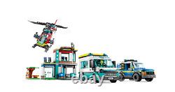 LEGO CITY Emergency Vehicles HQ 60371 New Sealed Preorder