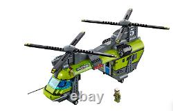 LEGO CITY Volcano Explorers Volcano Heavy-lift Helicopter 60125 Full Set New
