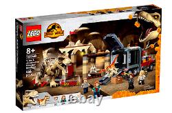 LEGO Jurassic World Dominion T. Rex & Atrociraptor Dinosaur Breakout 76948 New