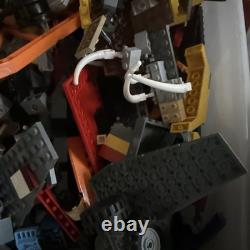 LEGO Lot 4 of 4 Bulk Bricks 28 lbs Orange Crane Agents World Racers Space City