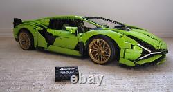 LEGO TECHNIC Lamborghini Sián FKP 37 (42115), Complete, Used, with Manuals