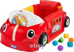 Laugh & Learn Crawl Around Car, red Interactive Play Center with Smart Stages Le