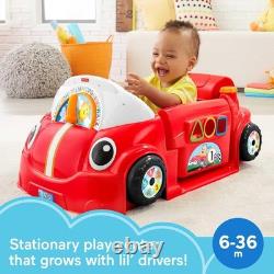 Laugh & Learn Crawl Around Car, red Interactive Play Center with Smart Stages Le