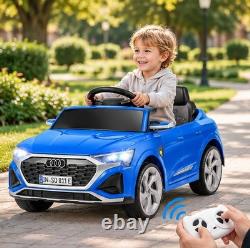 Licensed Audi SQ8 Ride on Car, Battery Powered Electric Vehicle with Remote Cont