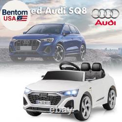 Licensed Audi SQ8 Ride on Car by, Battery Powered Electric Vehicle for with Rem