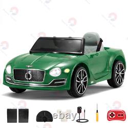 Licensed Bentley Style Kids Electric Ride On Car Children Gift with Remote Control