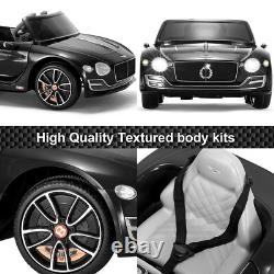 Licensed Bentley Style Kids Electric Ride On Car with Remote Control Children Gift